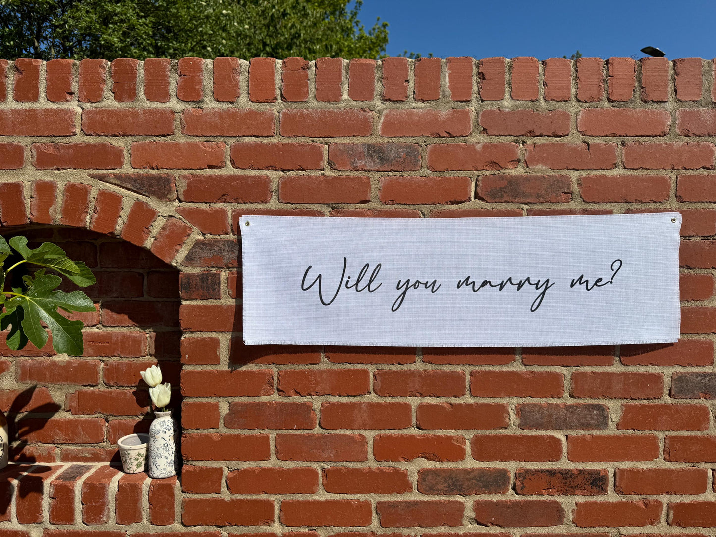Will You Marry Me Sign