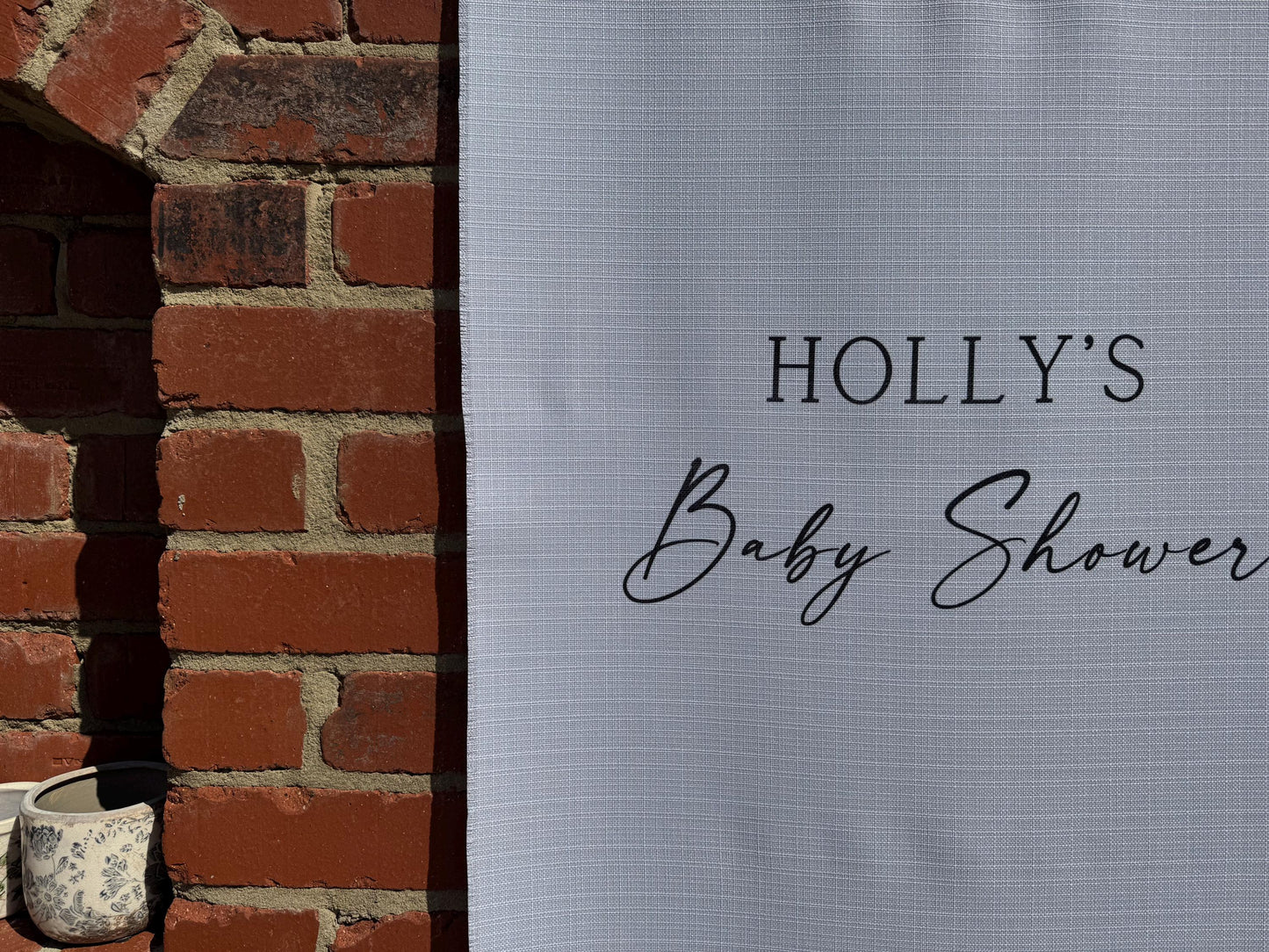 Baby Shower Sign