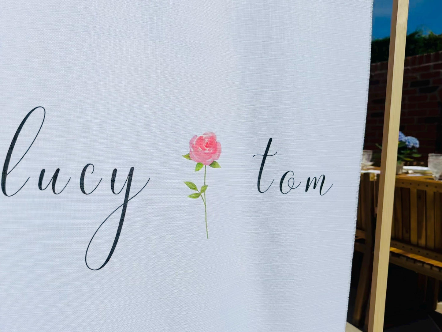 Welcome Sign - Flower