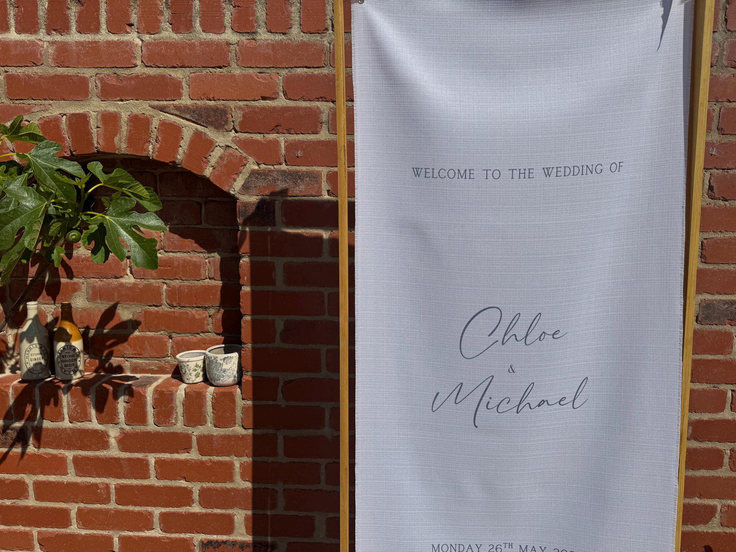 Classic Welcome Sign