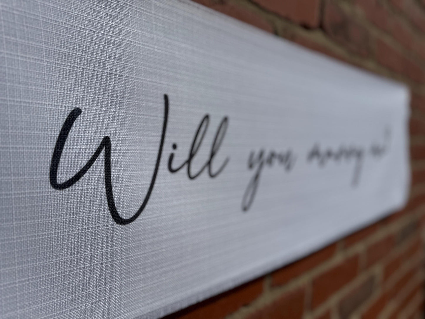 Will You Marry Me Sign
