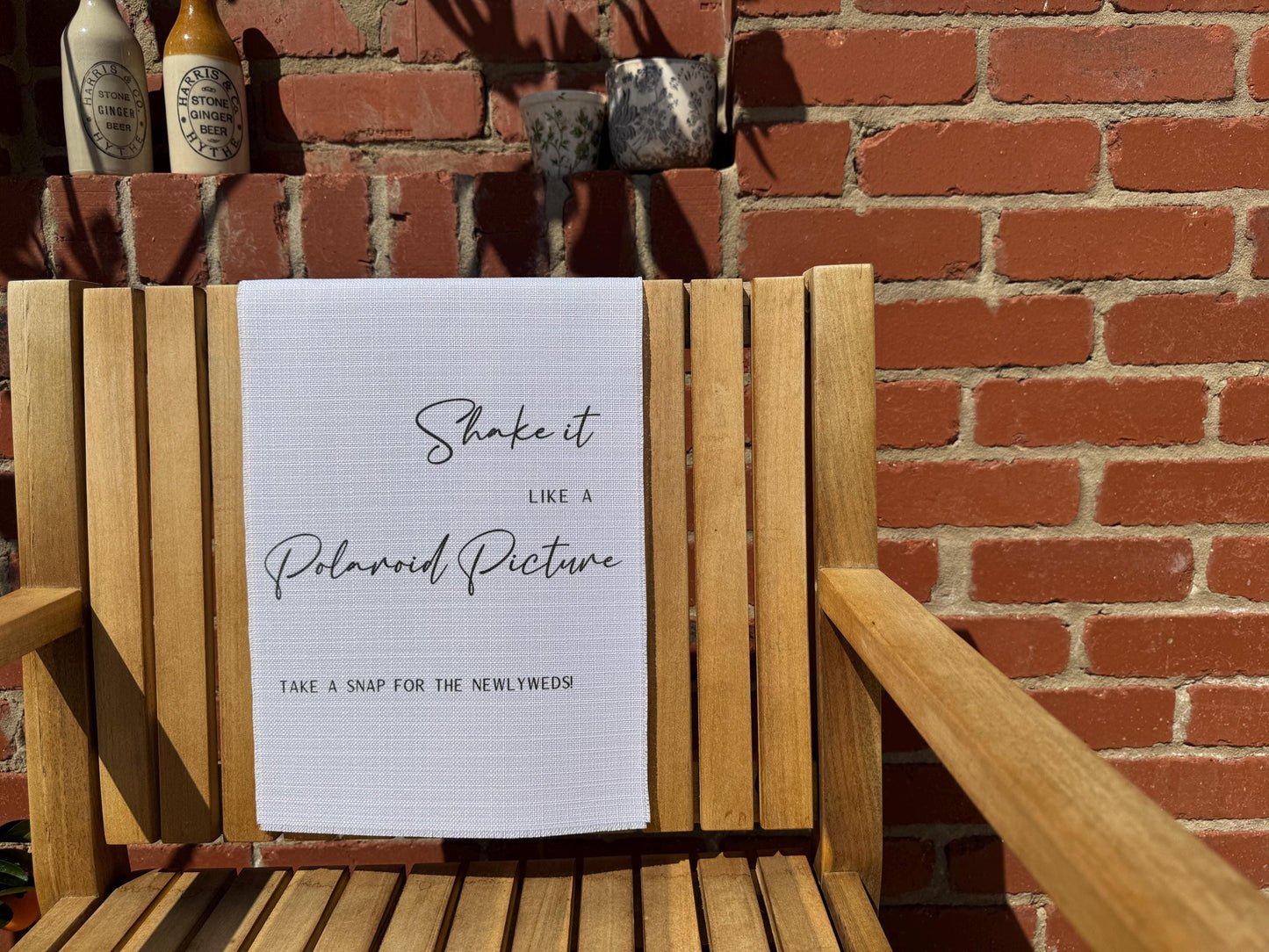 Polaroid Guestbook Sign