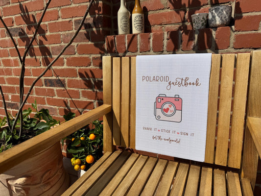 Polaroid Guestbook Sign