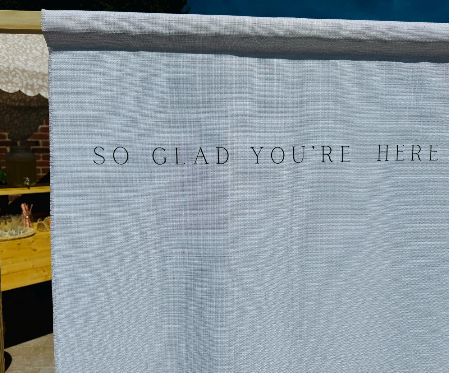 Welcome Sign - Flower
