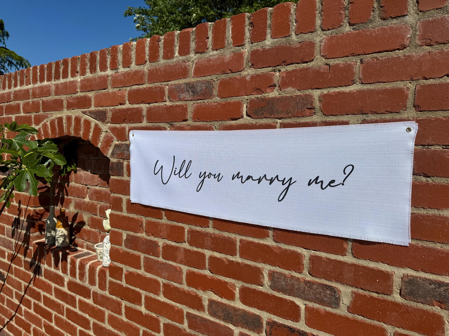 Will You Marry Me Sign