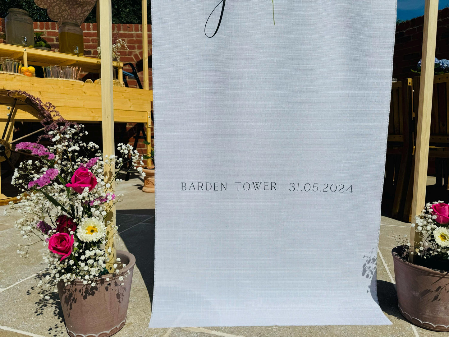 Welcome Sign - Flower