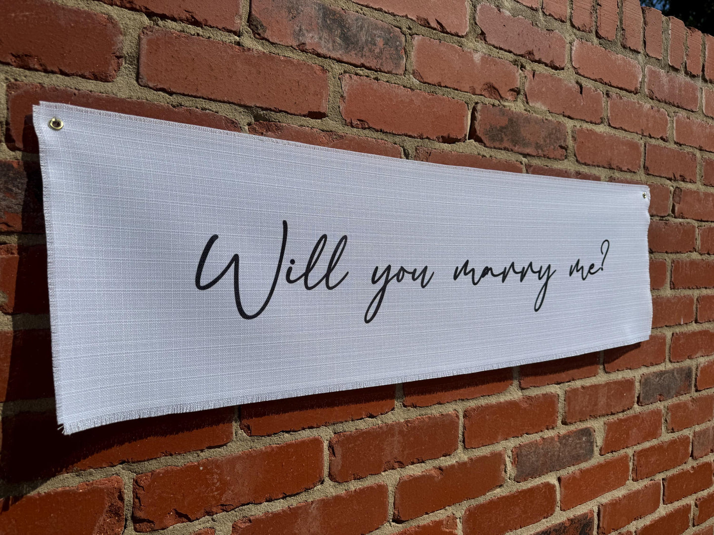 Will You Marry Me Sign