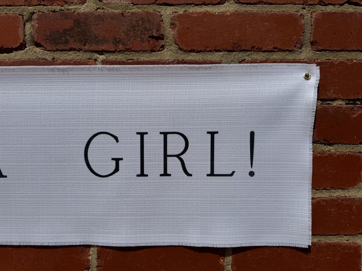 It's a Girl Baby Shower Sign