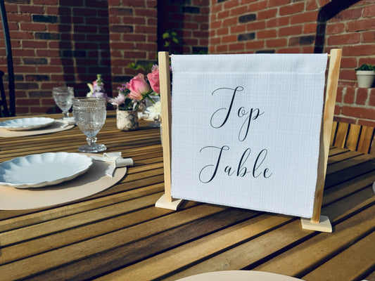 Table Numbers