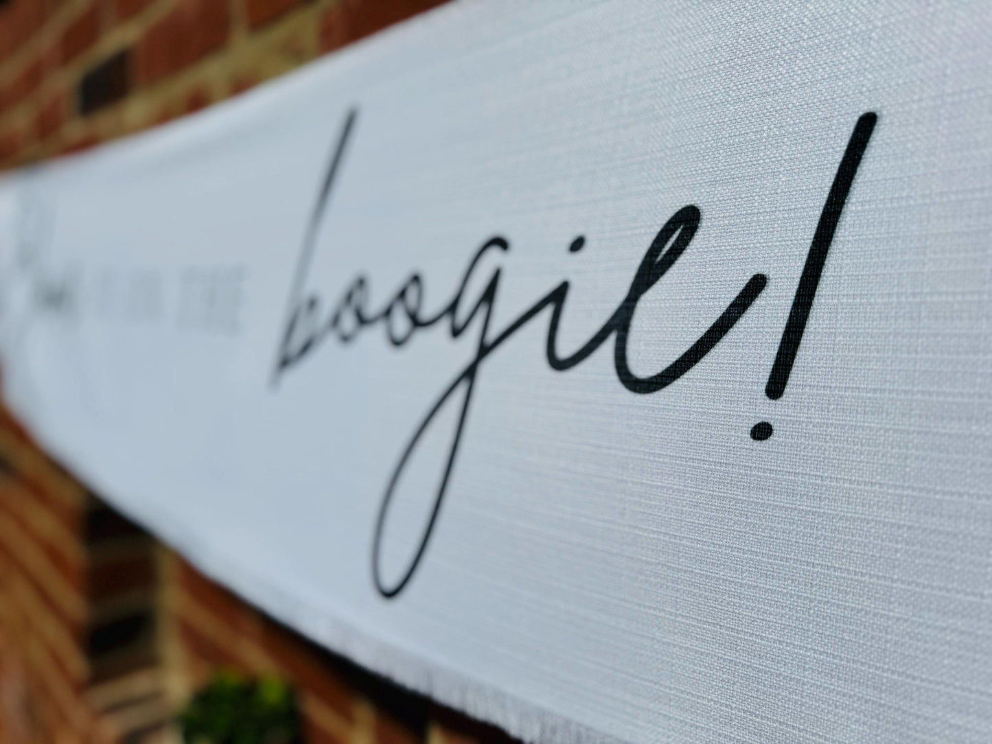 Blame It On The Boogie Sign