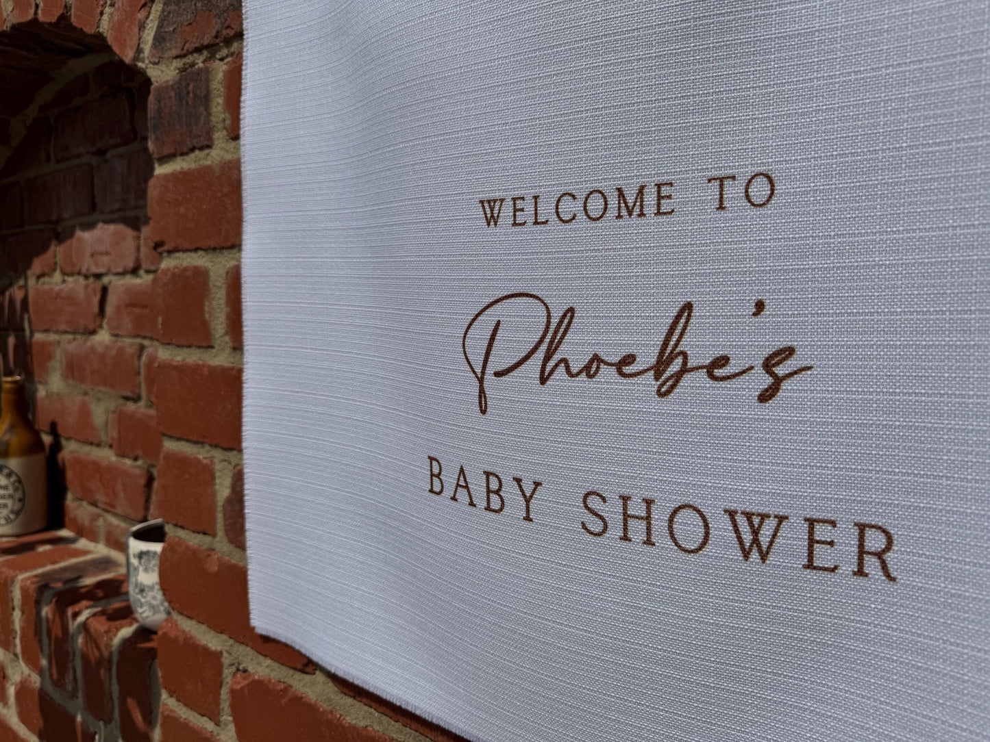 Baby Shower Sign - Baby in Bloom