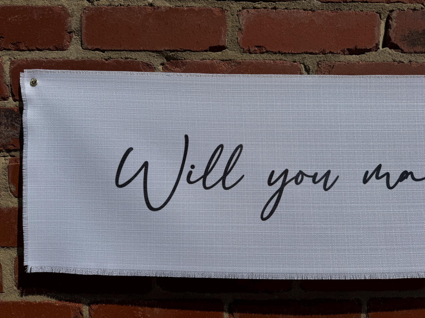Will You Marry Me Sign