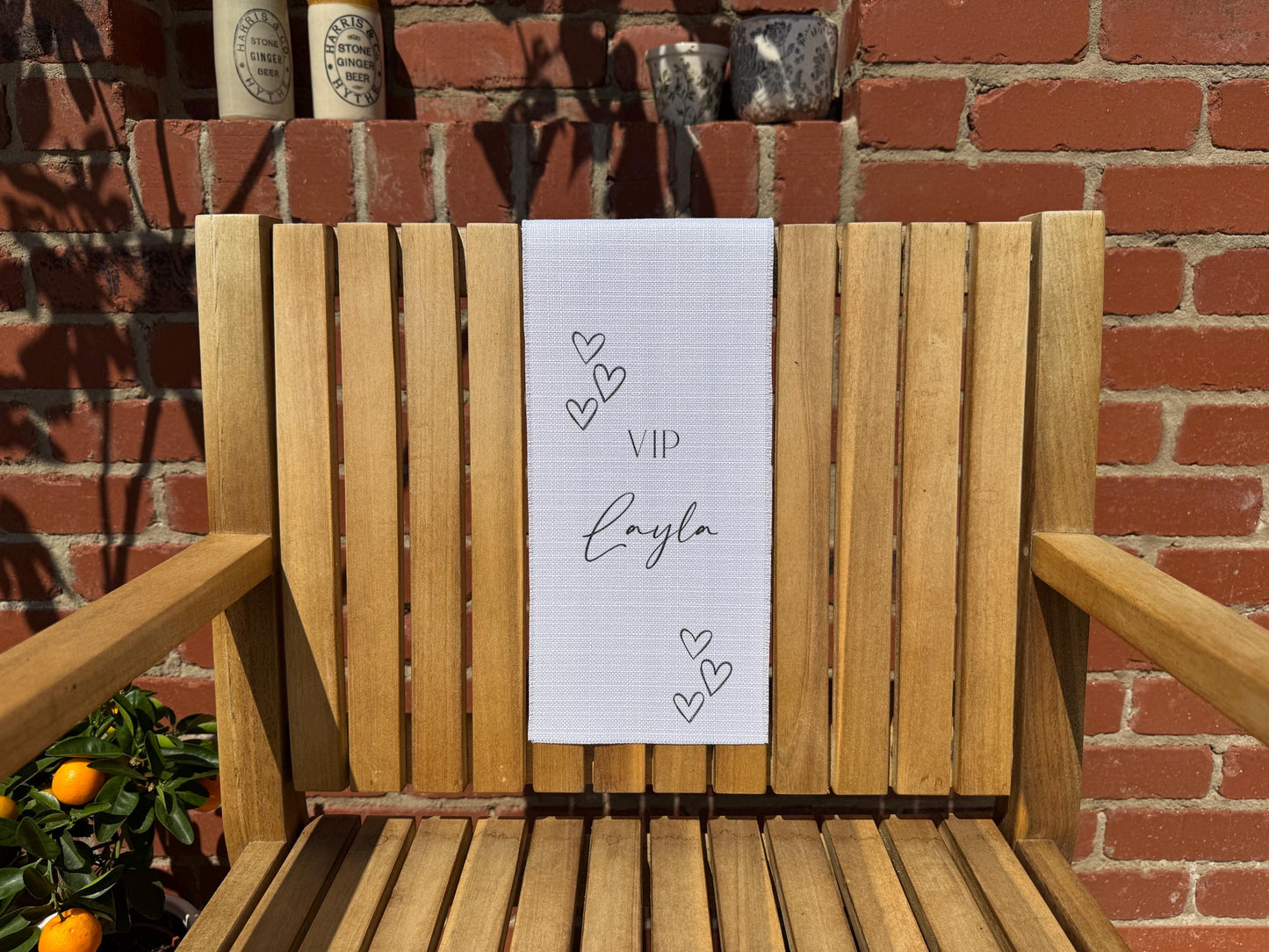 Reserved Sign Simplistic