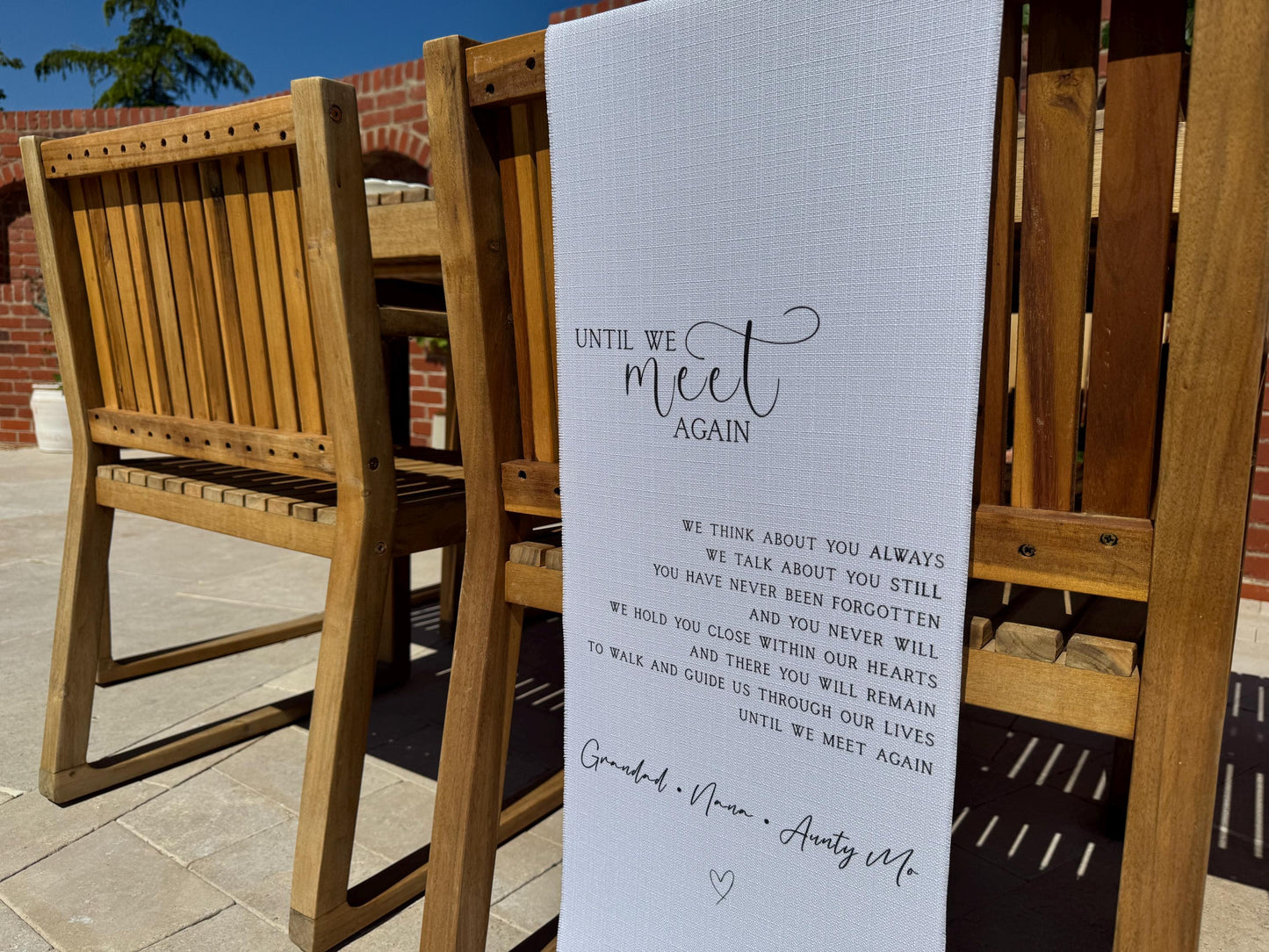 In Loving Memory Sign