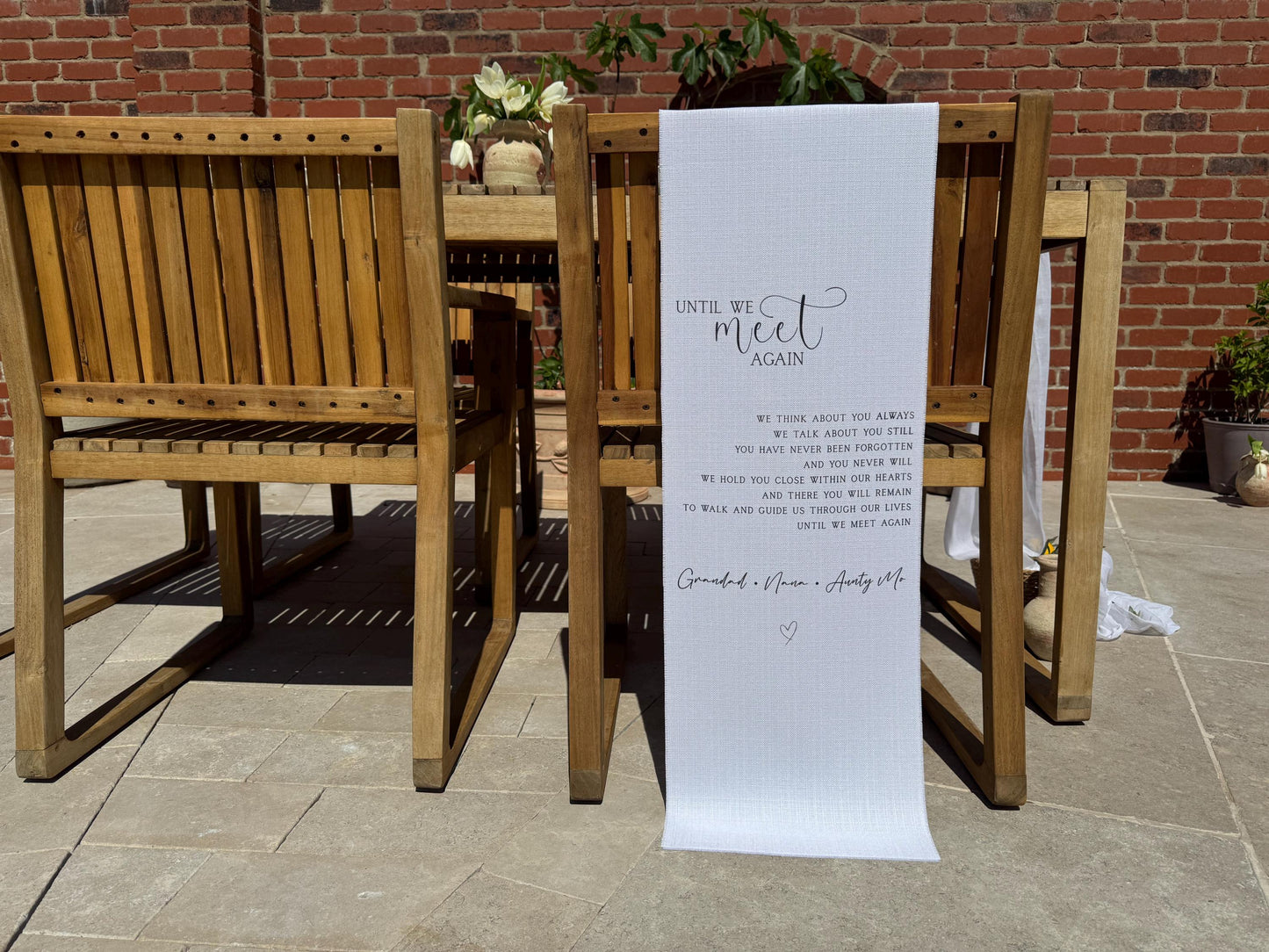 In Loving Memory Sign