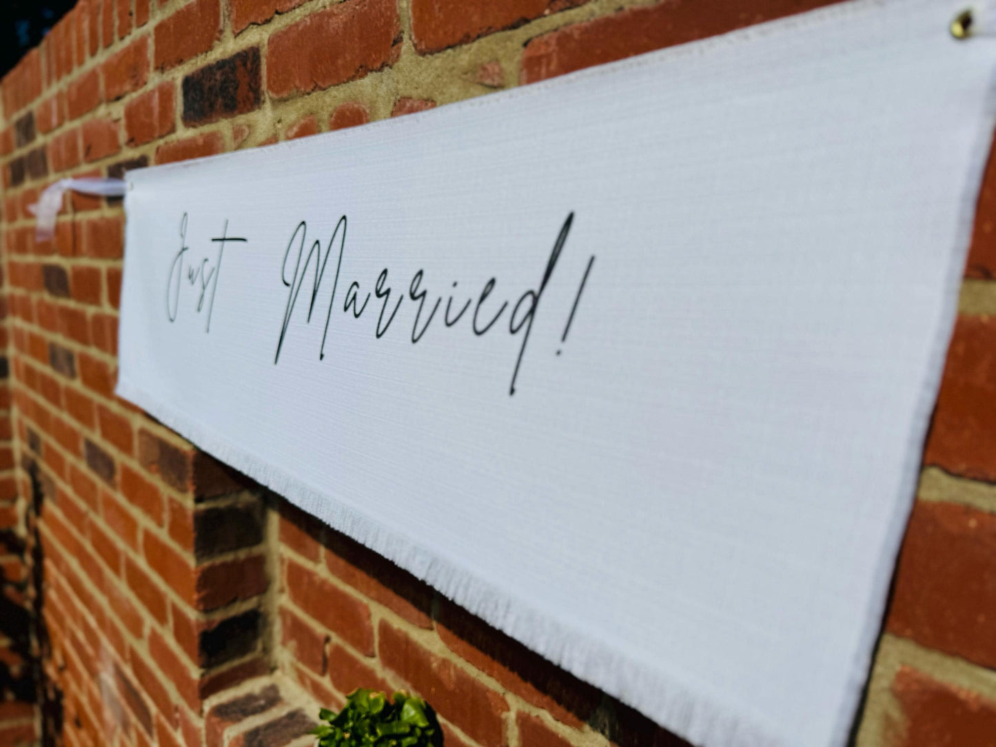 Just Married Sign