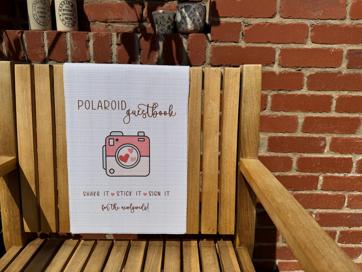 Polaroid Guestbook Sign