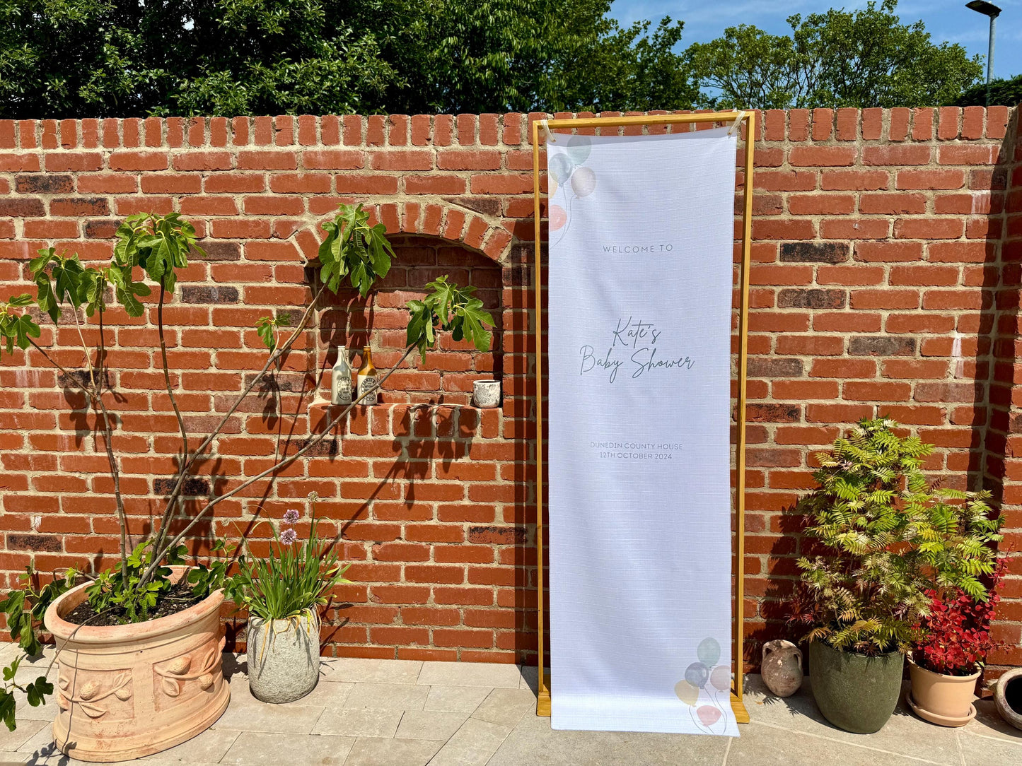 Baby Shower Sign - Balloons