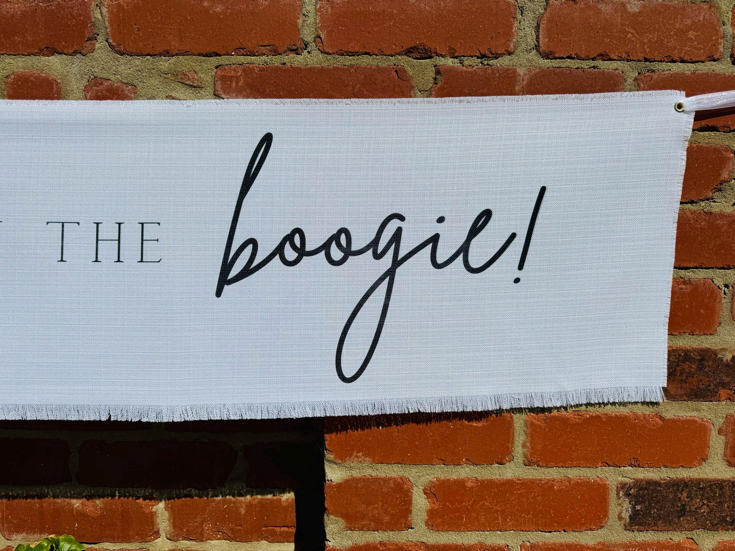 Blame It On The Boogie Sign