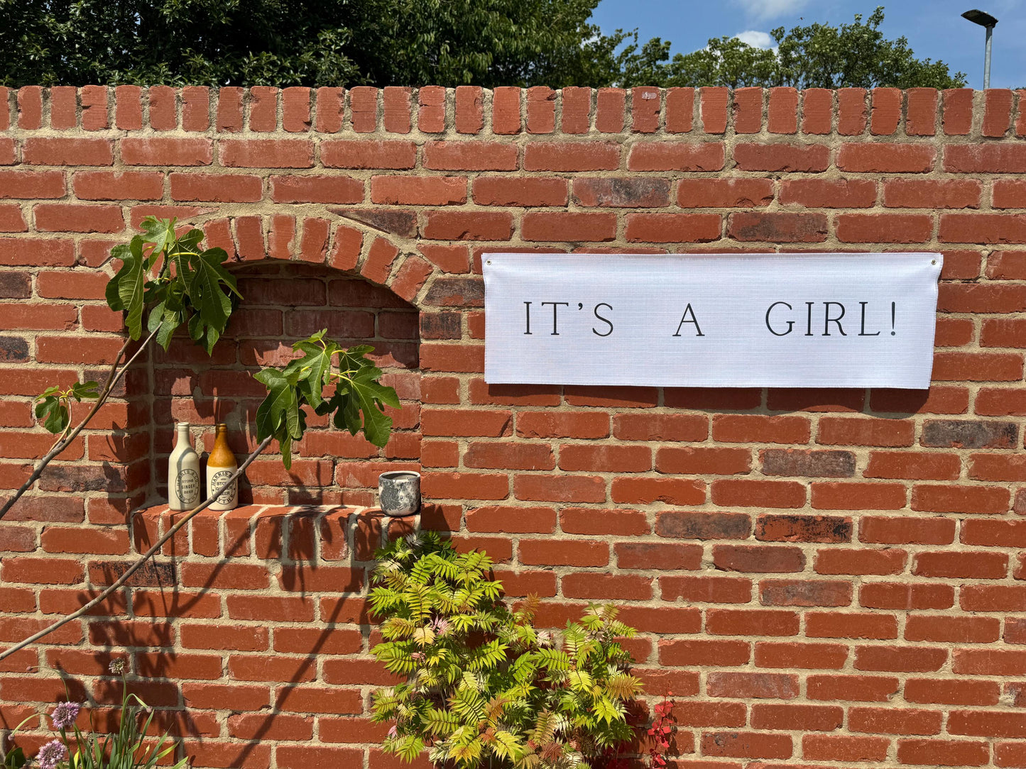 It's a Girl Baby Shower Sign