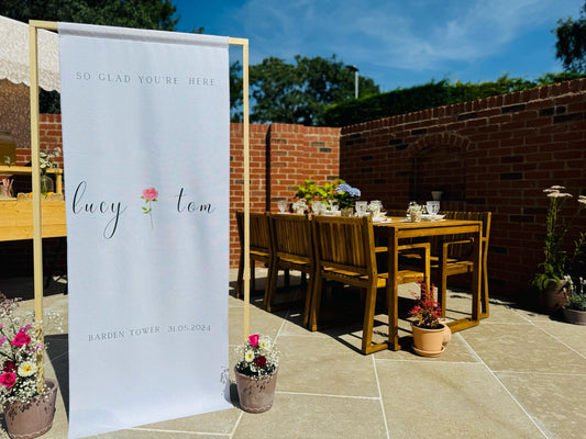 Welcome Sign - Flower