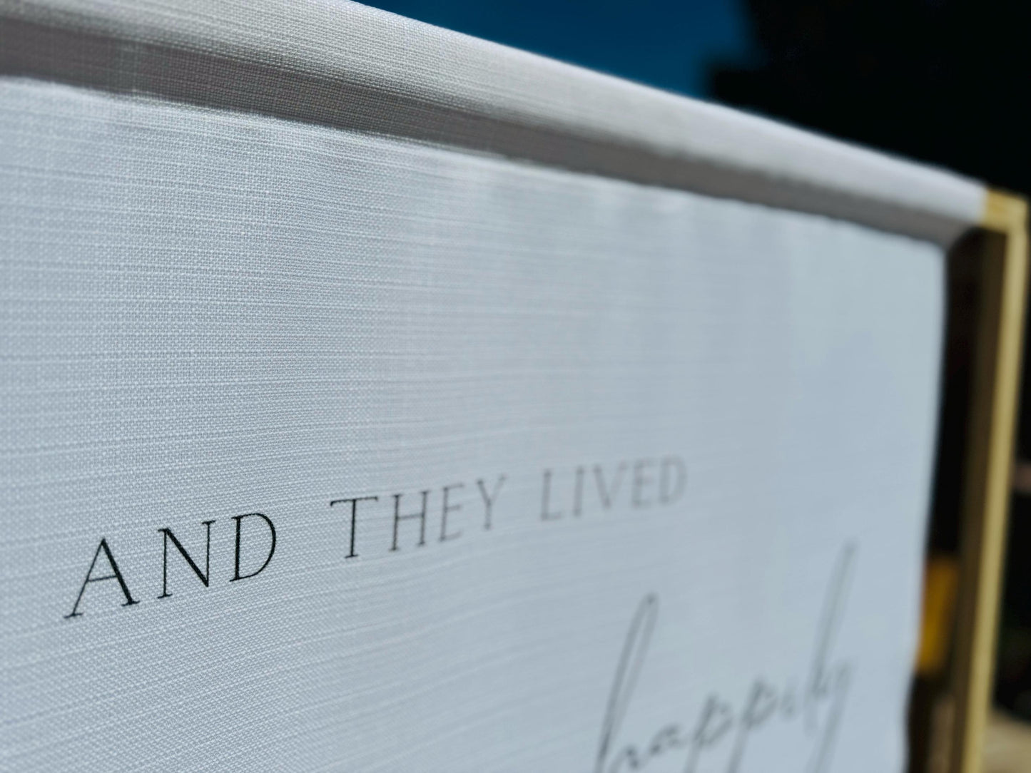 Welcome Sign - Happily Ever After