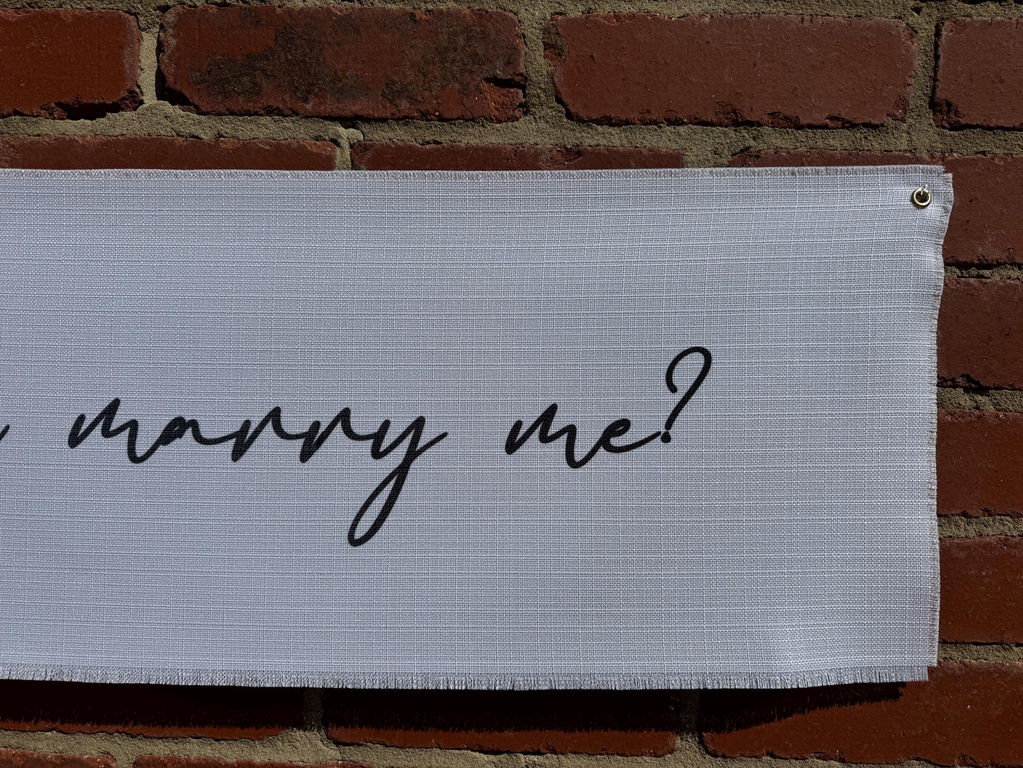 Will You Marry Me Sign