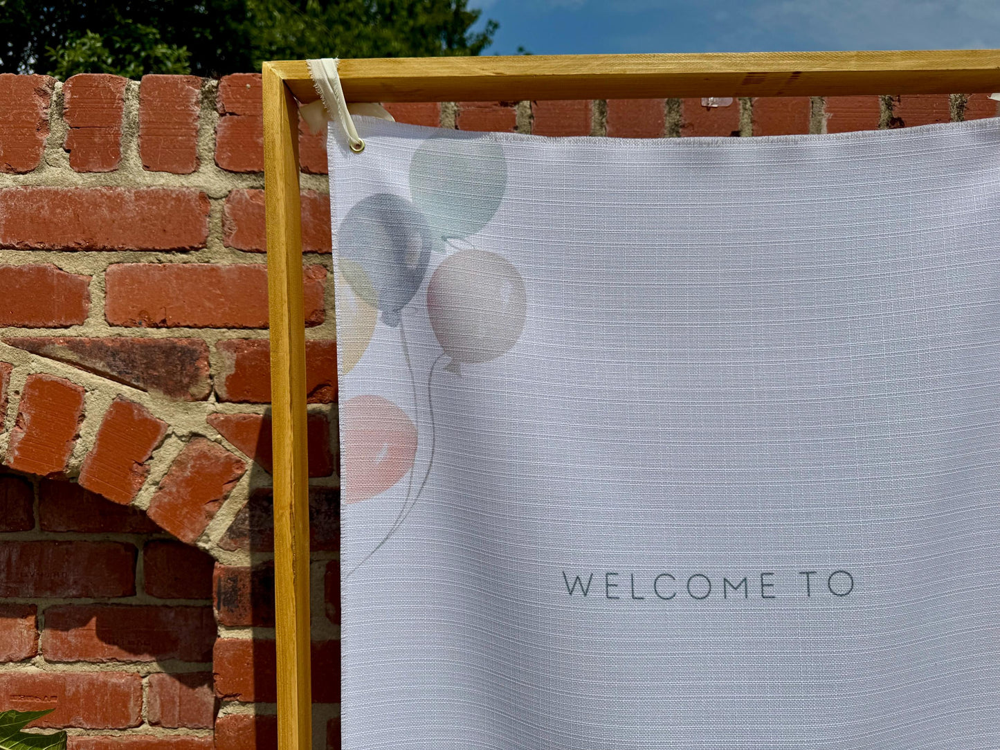 Baby Shower Sign - Balloons