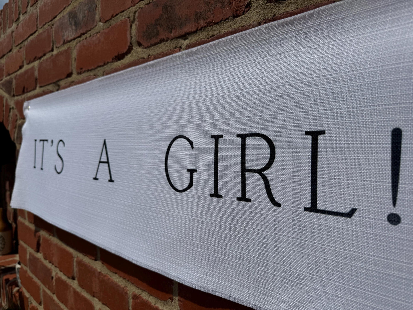 It's a Girl Baby Shower Sign