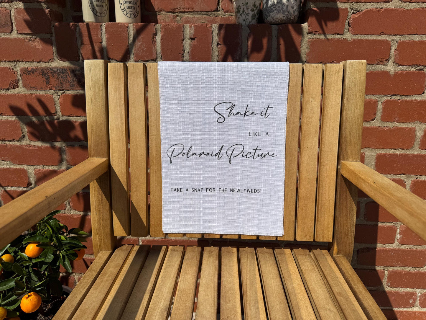 Polaroid Guestbook Sign