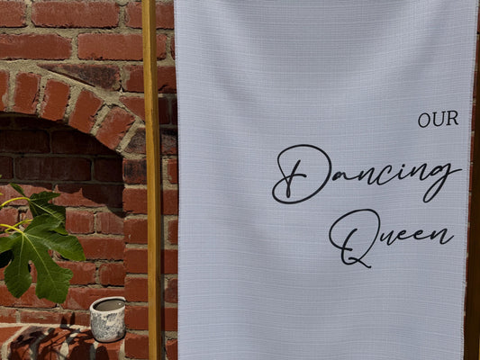 Dancing Queen Welcome Sign
