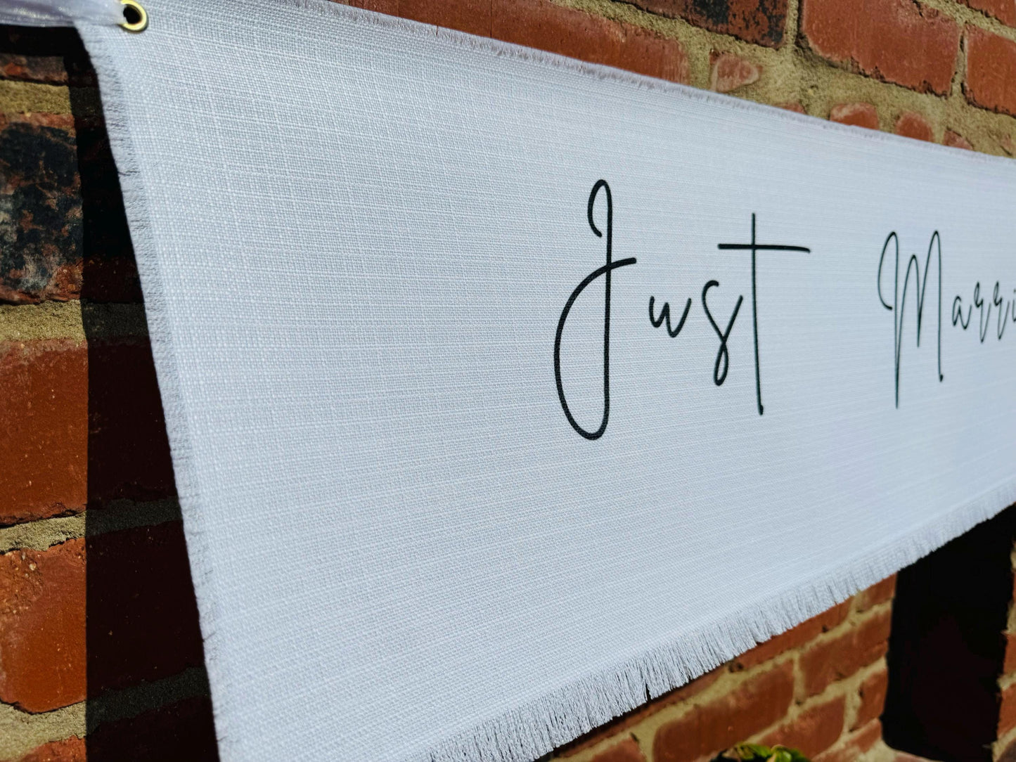 Just Married Sign
