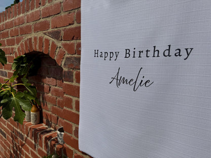 Happy Birthday Sign