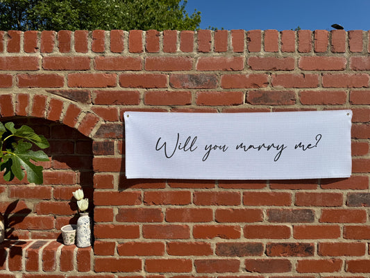 Will You Marry Me Sign