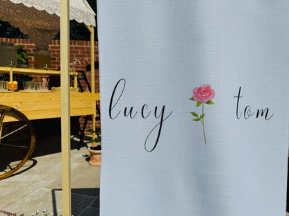 Welcome Sign - Flower