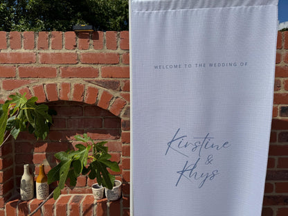 Custom Welcome Sign With A Quote