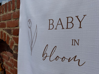 Baby Shower Sign - Baby in Bloom