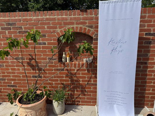 Custom Welcome Sign With A Quote