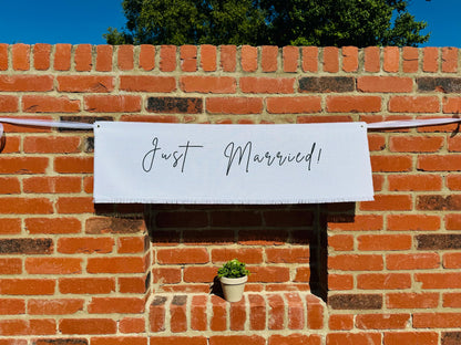 Just Married Sign