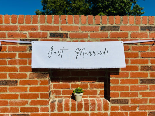 Just Married Sign