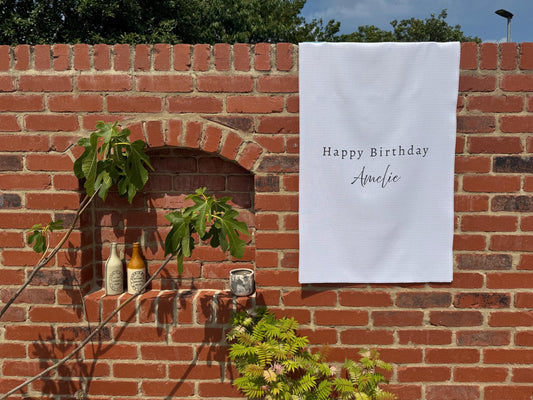 Happy Birthday Sign