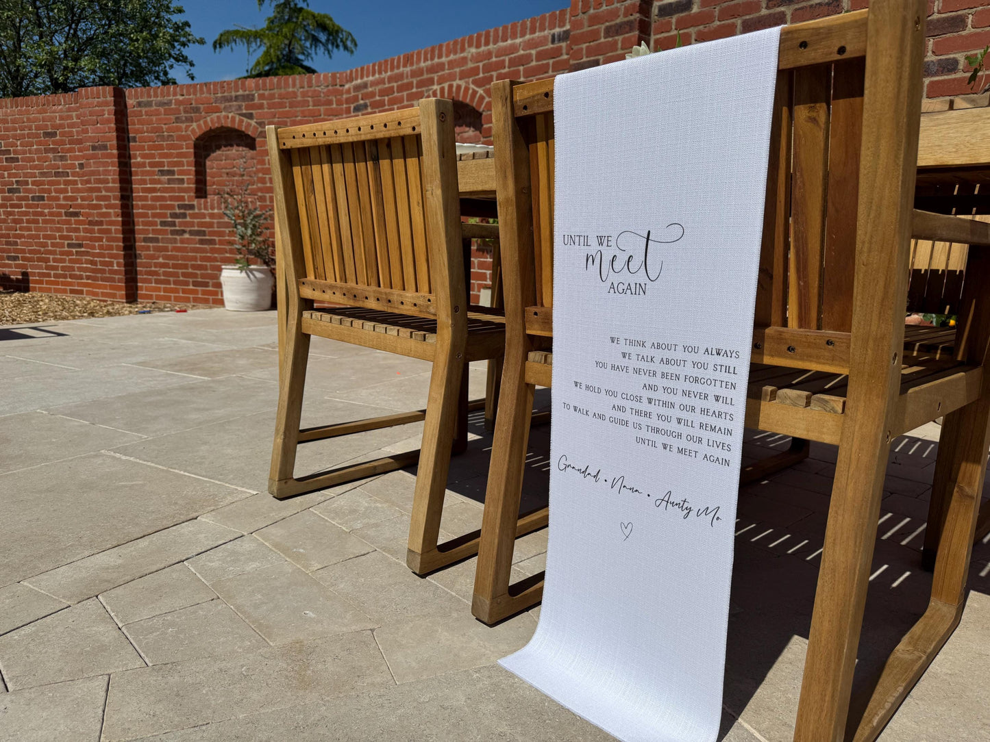In Loving Memory Sign