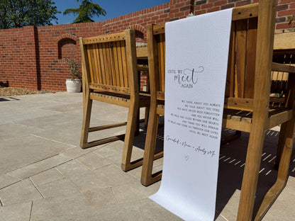 In Loving Memory Sign