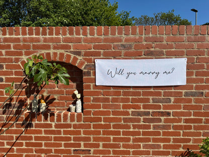 Will You Marry Me Sign
