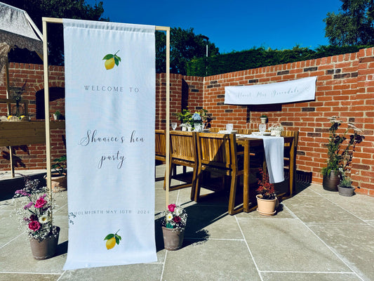 Amalfi Hen Party Sign