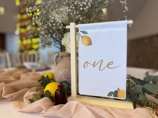 Amalfi Table Numbers