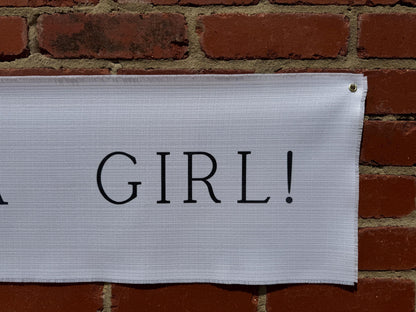 It's a Girl Baby Shower Sign