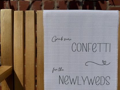 Confetti Sign