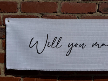Will You Marry Me Sign