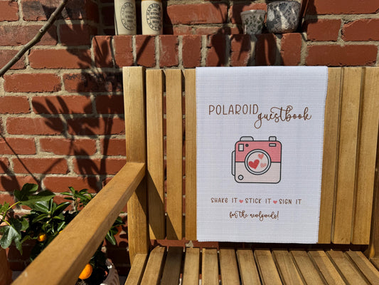 Polaroid Guestbook Sign